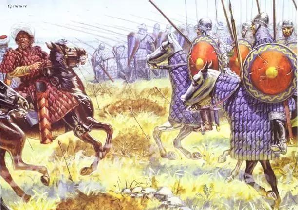 約翰一世的不朽者重騎兵 再次擊潰了羅斯步兵的側翼