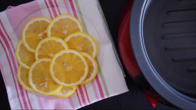 煎烤檸檬片泡水