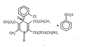 苯磺酸左旋氨氯地平片