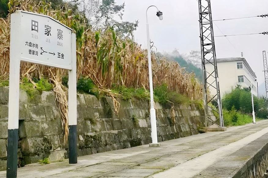 田家寨站(中華人民共和國貴州省六盤水市境內鐵路車站) 田家寨站(中華人民共和國貴州省六盤水市境內鐵路車站)