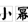 小冪(小說) 小冪(小說)