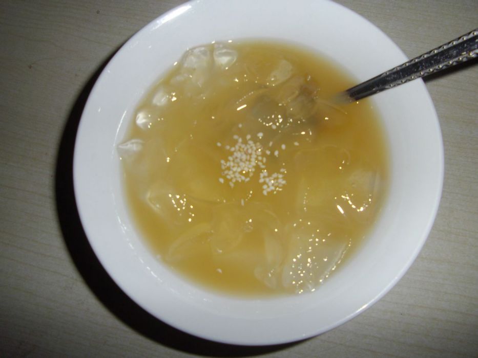 蜜桃石涼粉 蜜桃石涼粉