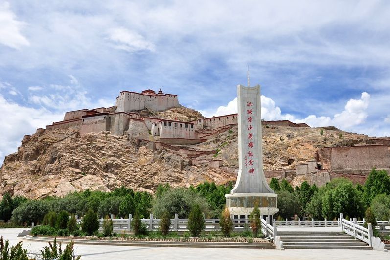江孜山遺址 江孜山遺址