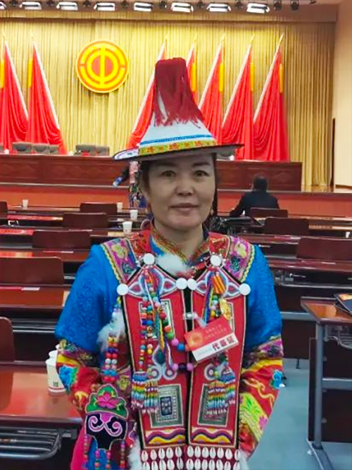 白曉艷(第十四屆全國人大代表,甘肅省張掖市肅南縣農業技術推廣中心主任) 白曉艷(第十四屆全國人大代表,甘肅省張掖市肅南縣農業技術推廣中心主任)