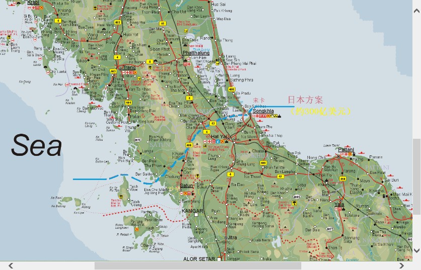 泰國克拉運河計畫