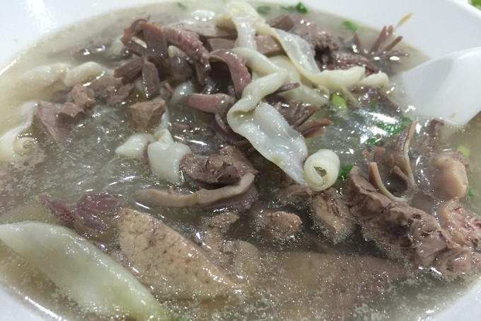 冬菜鴨肝湯 冬菜鴨肝湯
