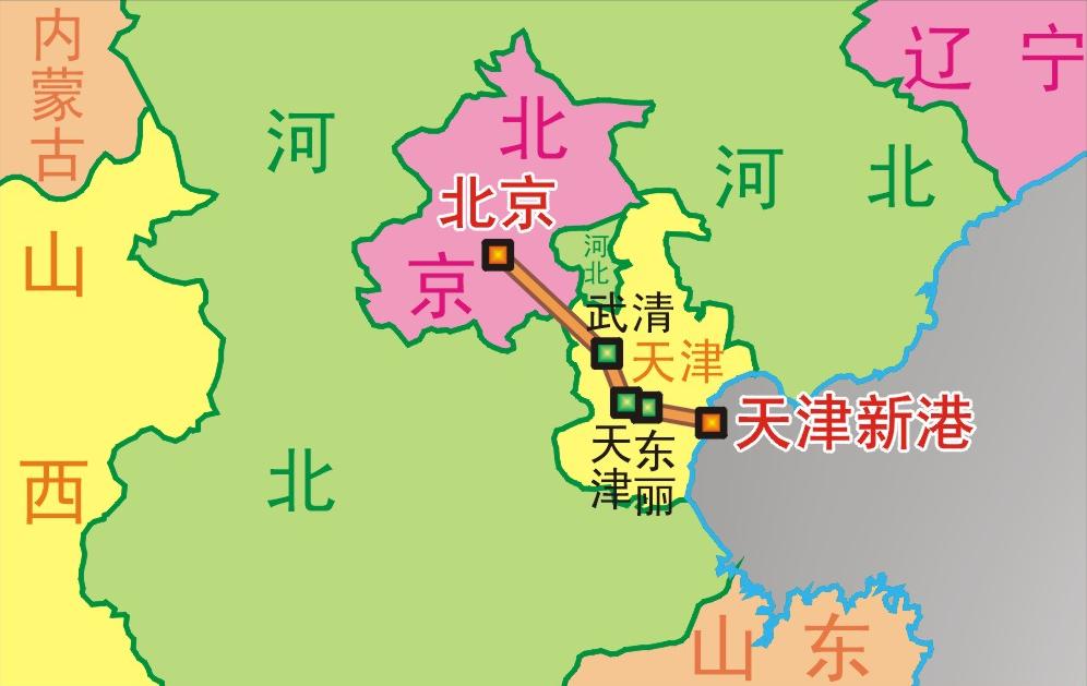 京津公路圖