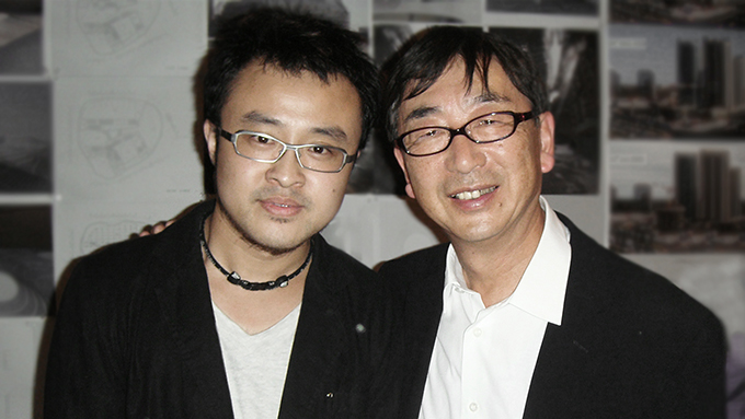 周文君與日本著名設計師伊東豐雄先生