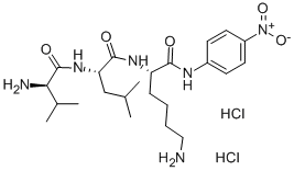 D-纈氨醯-L-亮氨醯-L-賴氨醯-對-硝基苯胺二鹽酸鹽