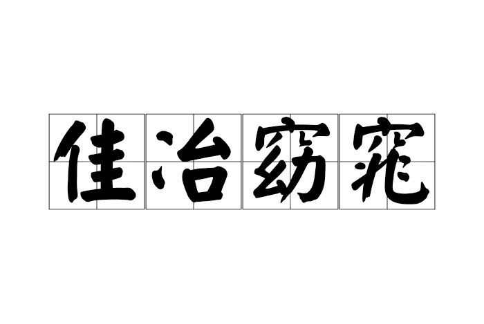 佳冶窈窕 佳冶窈窕
