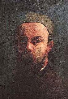 繪於1880年的自畫像