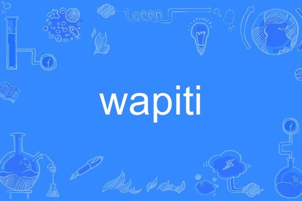 wapiti wapiti