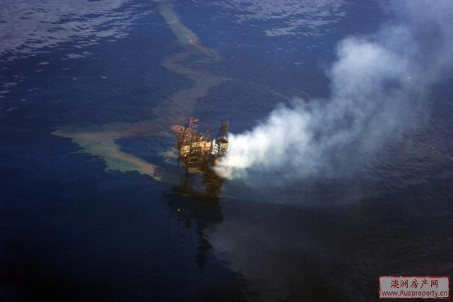 澳大利亞石油鑽井爆裂