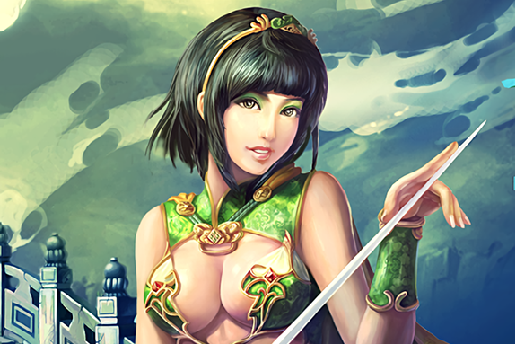 大喬(遊戲《三國殺英雄傳》中的英雄) 大喬(遊戲《三國殺英雄傳》中的英雄)