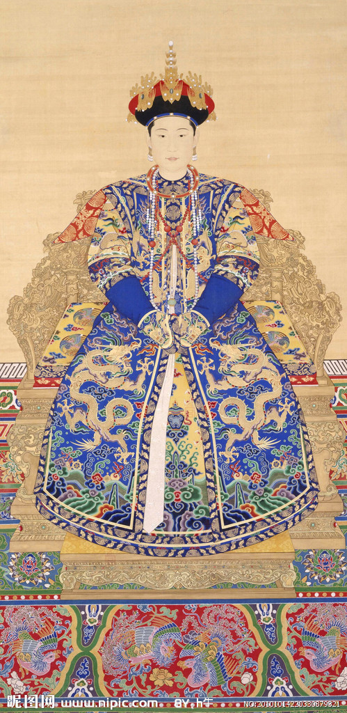 《孝敬憲皇后朝服像》