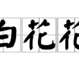 白花花(漢語辭彙)