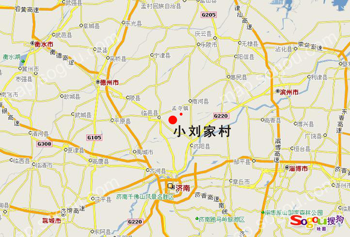 小劉家村地理位置