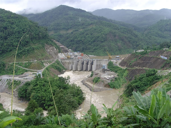 緬甸太平江一級水電站