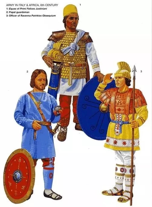 6-7世紀的拜占庭各級軍官