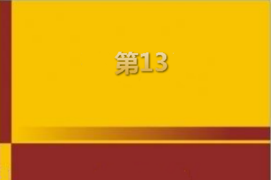 第13 第13