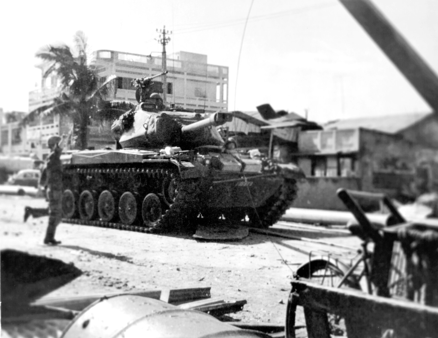 南越軍隊M41鬥牛犬輕型坦克
