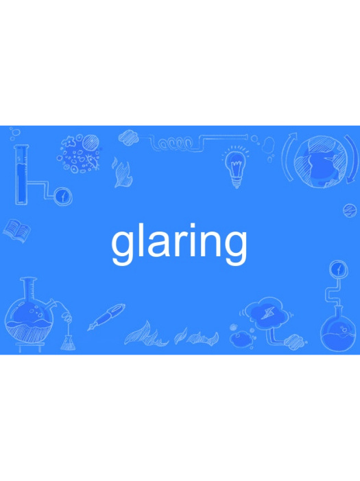 glaring glaring