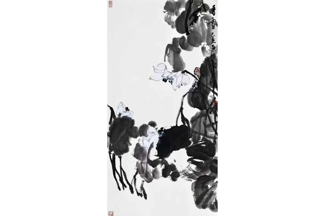 香雪(蕭楚寒中國畫作品) 香雪(蕭楚寒中國畫作品)