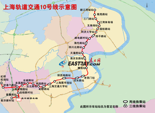 上海捷運10號線(上海軌道交通10號線)