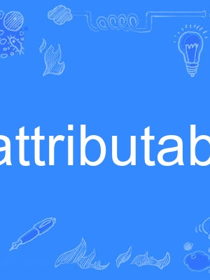 attributable attributable