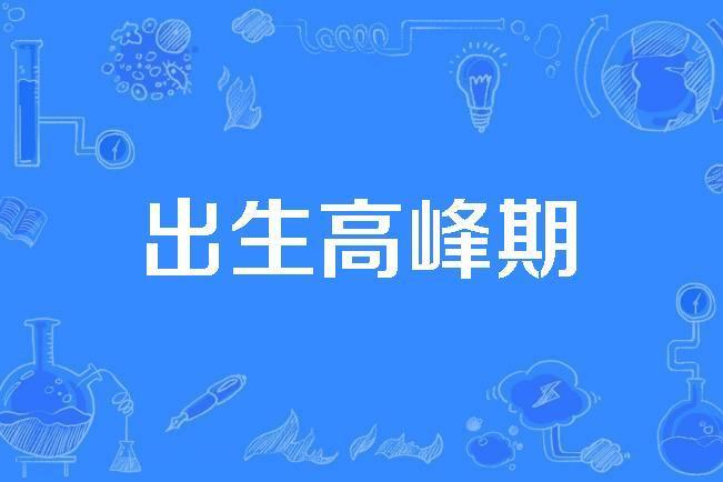出生高峰期 出生高峰期