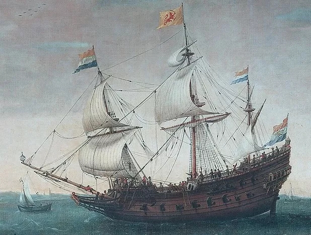 派往東方的荷蘭蓋倫帆船