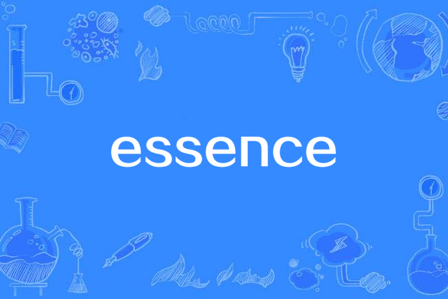 essence(英語詞語) essence(英語詞語)