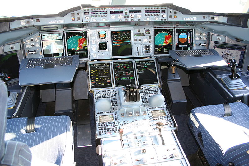 A380的駕駛艙