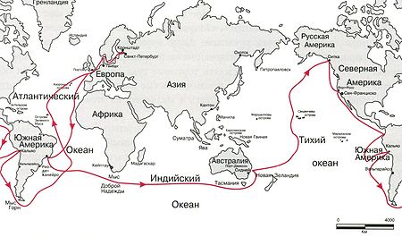 1813-1815年的單船環球航行