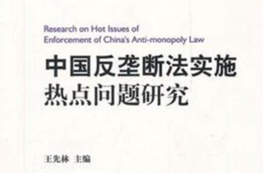 中國反壟斷法實施熱點問題研究