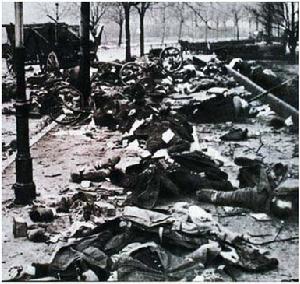 被蘇軍擊斃的德軍士兵