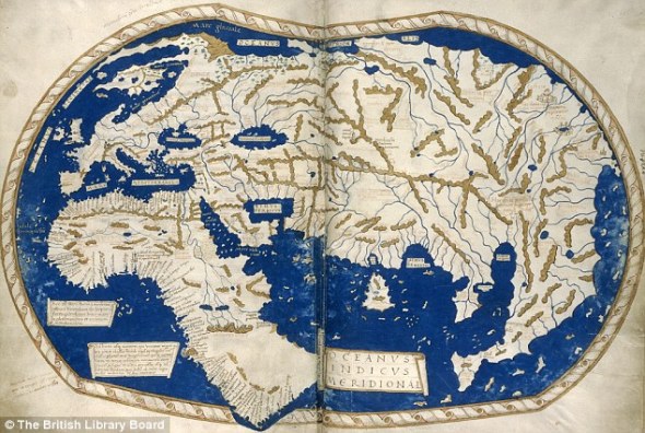 亨利庫斯―馬特魯斯世界地圖