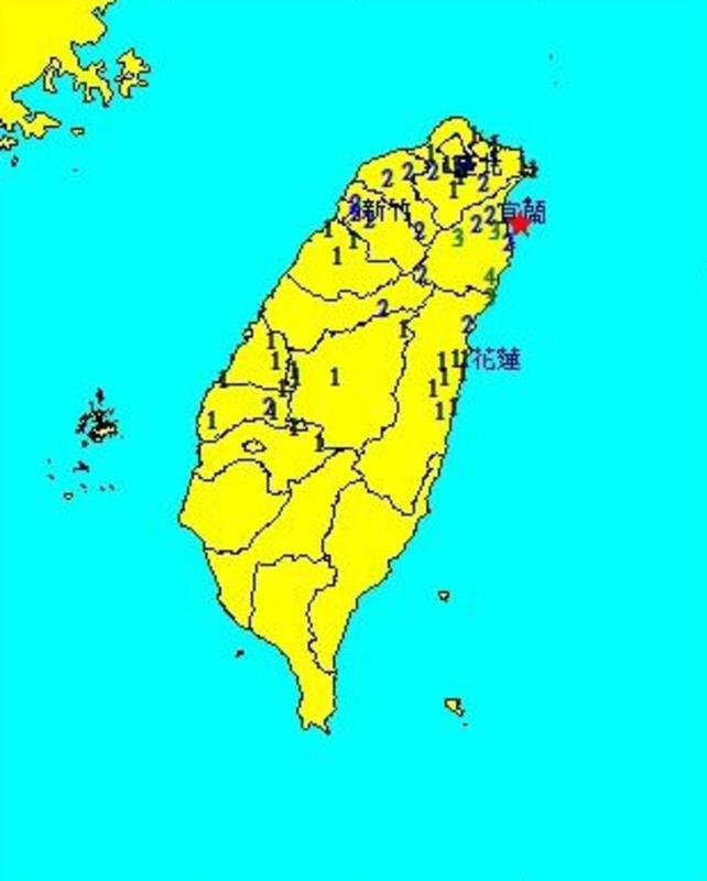 6.21宜蘭近海地震