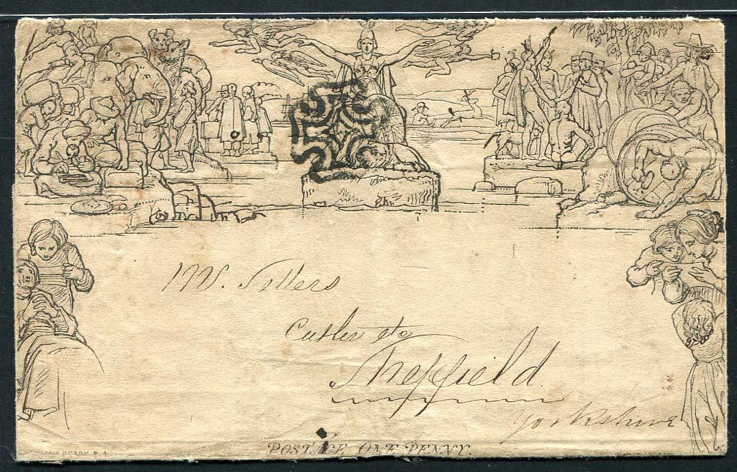 1840年英國發行馬爾雷迪郵資封