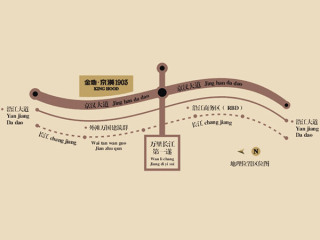 金地京漢1903位置圖