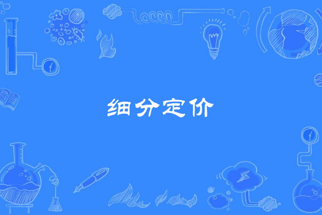 細分定價 細分定價