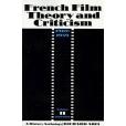 French Film Theory and Criticism French Film Theory and Criticism