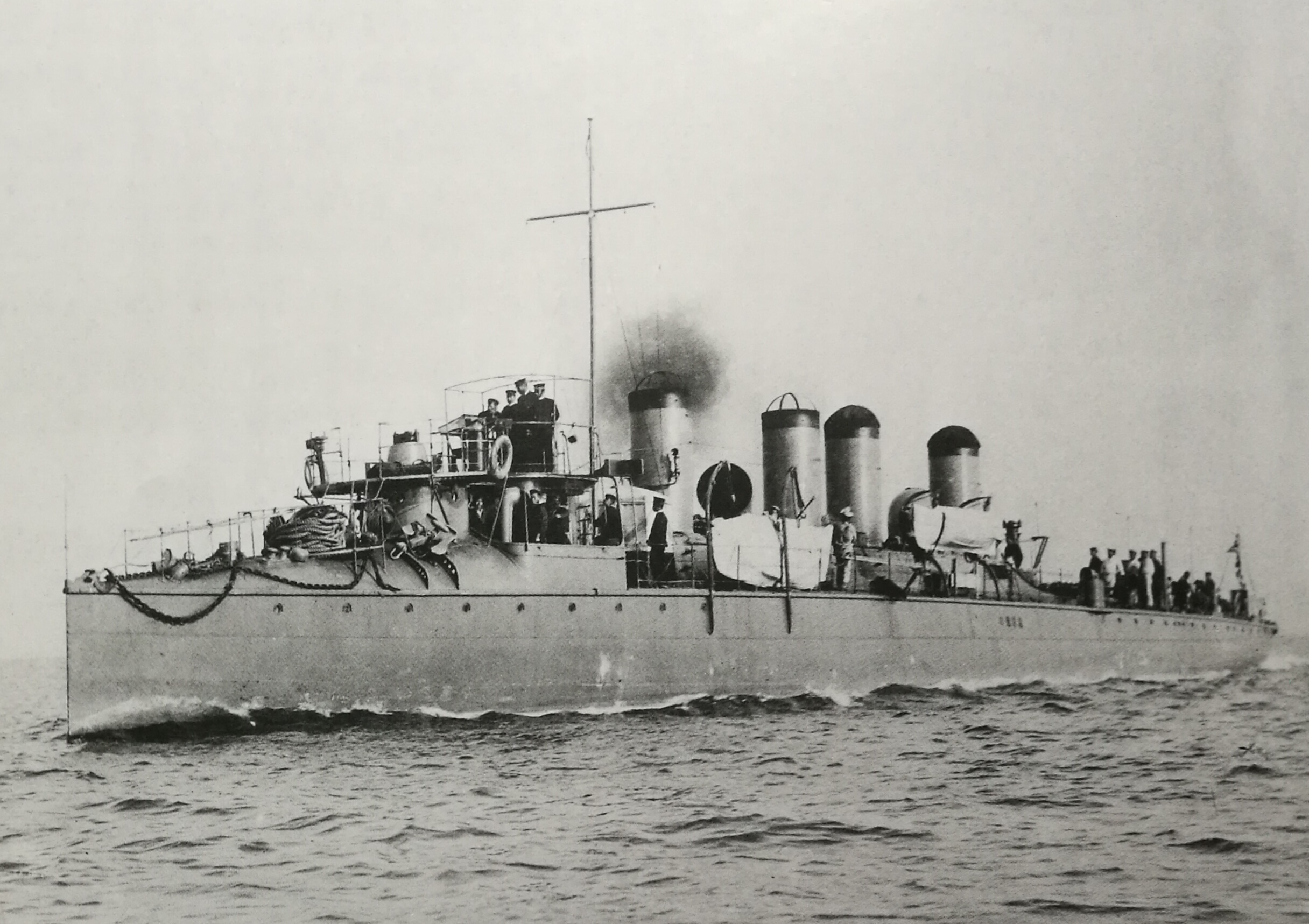 霞號，最初稱為魚雷艇