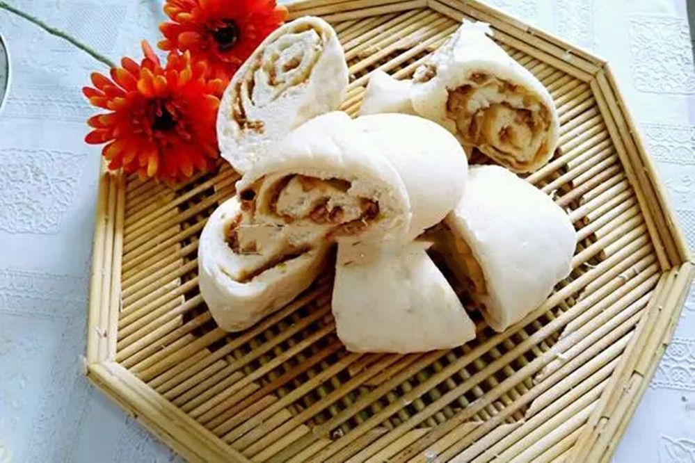 蔥香肉卷 蔥香肉卷