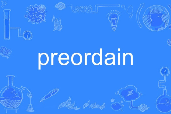 preordain preordain