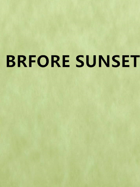 BRFORE SUNSET BRFORE SUNSET