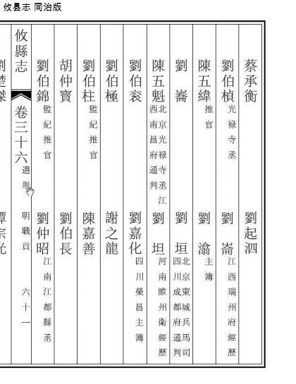 劉垣(明東城兵馬指揮司副指揮, 贈朝議大夫) 劉垣(明東城兵馬指揮司副指揮, 贈朝議大夫)