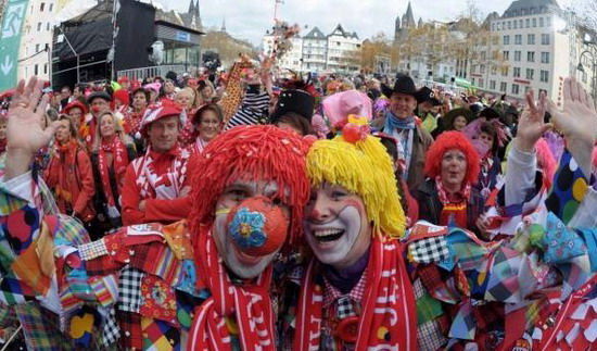 德國科隆狂歡節（Karneval）情景