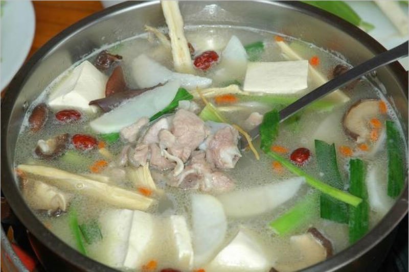 仙羊肉湯 仙羊肉湯