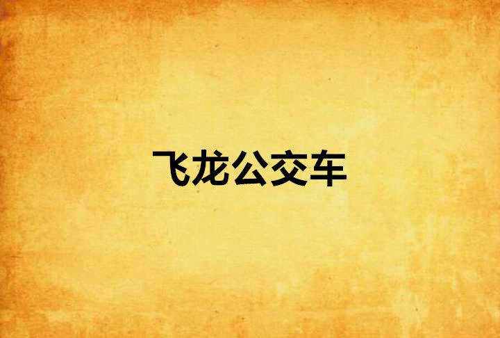 飛龍公車 飛龍公車